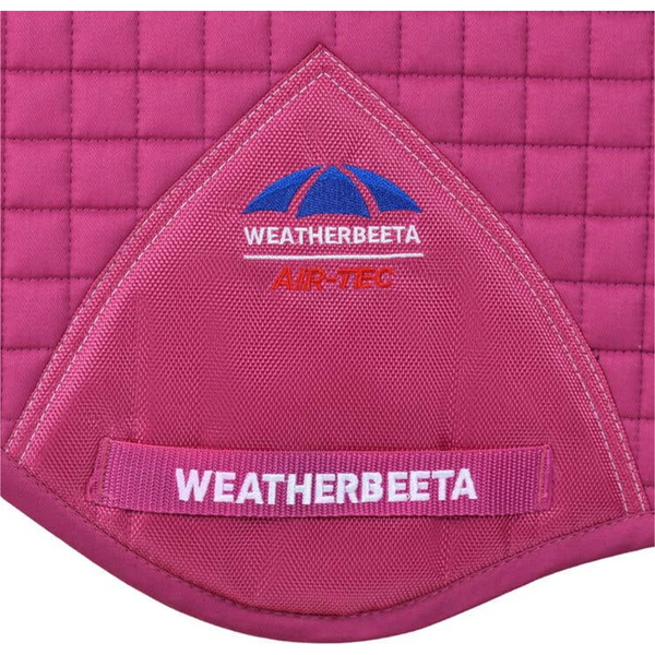 2025 Weatherbeeta Prime Air-Tec Jump Shaped Saddle Pad 1028251 - Bright Magenta
